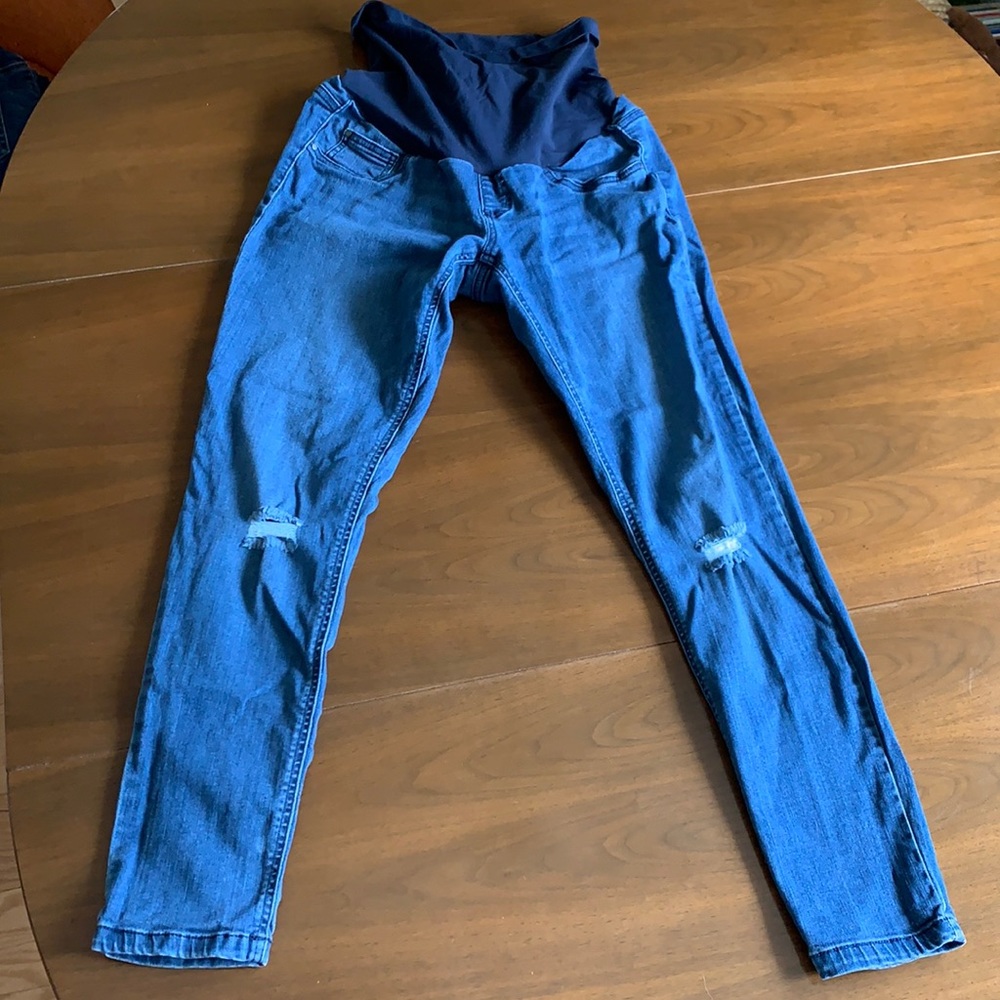 Motherhood maternity full Panel jeans